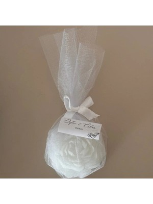 Bernami Biblo Pinterest Söz, Nişan, Kına, Düğün, Mevlüt, Sünnet, Biblo Hediyelik Tül Içerisinde Şakayık Mum -15 Adet