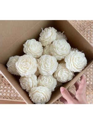 Bernami Kdekoratif Pinterest Şakayık Mum Söz Nişan Kdekoratif Nikahhediyelik - 50 Adet