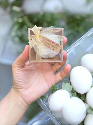 Bernami Kdekoratif Pinterest Mum, Kdekoratif Şekeri, Doğum, Kdekoratif Nişan Söz, Kına, Doğum Günü 20 Adet Gül Şakayık Çiceği Kurdeleli Mum