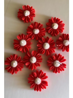 Bernami Dekoratif Pinterest Çiçek Desen Dekoratif Mum Söz,nişan,mevlid Hediyelik 5 Adet