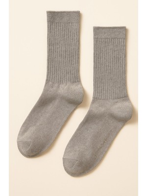 Katia & Bony Kadın New Shine Soket Çorap Gri