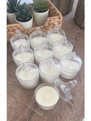 Bernami Kdekoratif Pinterest 15 Adet Mum Dolu Mika Şekerlik
