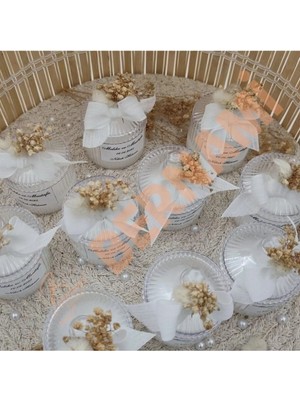 Bernami Kdekoratif Pinterest Kokulu Mum Seti ~ Söz ~ Nişan ~ Kdekoratif ~ Hatıra ~ Dekor - 10 Adet