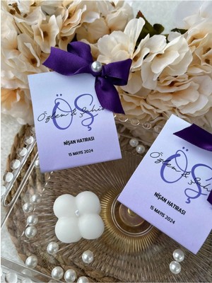 Bernami Biblo Pinterest Kartlı Bubble Mum Düğün, Nişan , Söz ,nikah , Biblo , Doğum Günü , Yılbaşı Hediyelik- 20 Adet