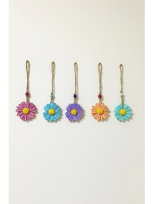 Bernami Düğün Pinterest Bahçe Süsü Papatya 5ADET Karışık Renk