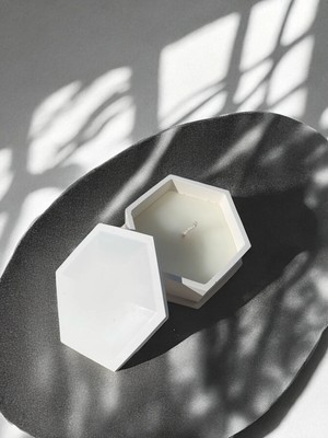 Bernami Kdekoratif Pinterest Dekoratif Altıgen Tabanlı Mum - Dekoratif Kutu