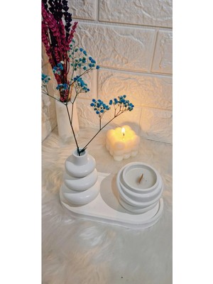 Bernami Dekoratif Pinterest Burgu Mum Vazo Set