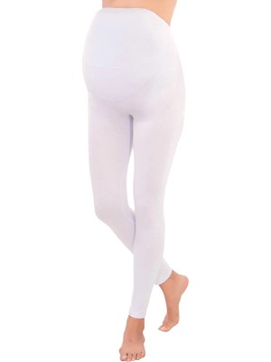Liyuza Beyaz Mı Emay 1433 Modal Cotton Hamile Tayt