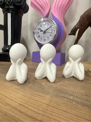 Bernami Nikah Pinterest Şık ve Dekoratif Üç'lü Çocuk Biblo, Dekoratif Obje