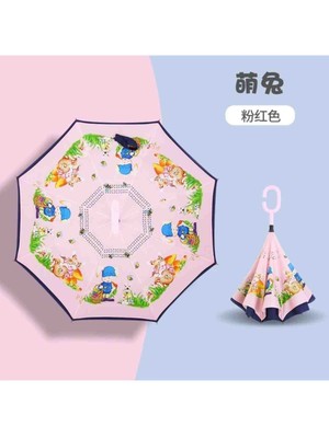 Ay Ege Çocuk Şemsiye Ters Şemsiye Tavşan ve Arı