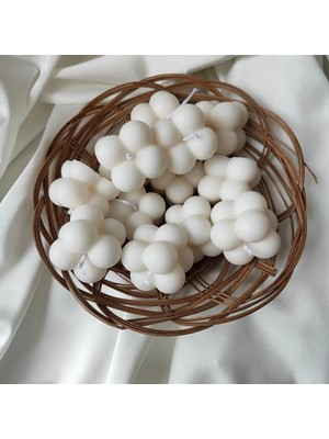 Bernami Şamdan Pinterest 15 Adet Hediyelik Mini Bubble Mum