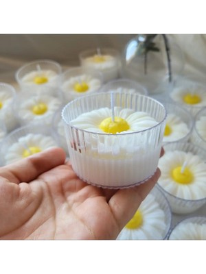 Bernami Şamdan Pinterest Hediyelik Papatya Mum, Söz Nişan Hediyelik, Mum Hediyelik
