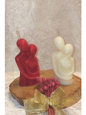 Bernami Dekoratif Pinterest Sarılan Çift Heykel Mum