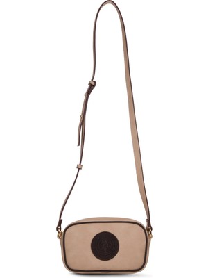 U.S. Polo Assn. Bej-Kahve Kadın Postacı Çantası US26217