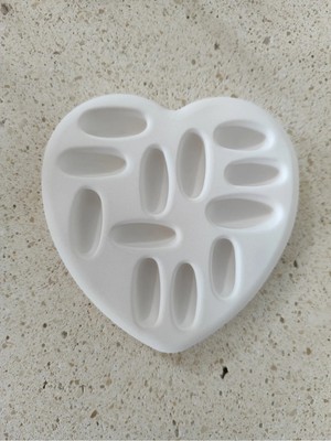 Bernami Nikah Pinterest Dekoratif Kalp Şeklinde Yüzük ve Takı Organizer Takı Tabağı