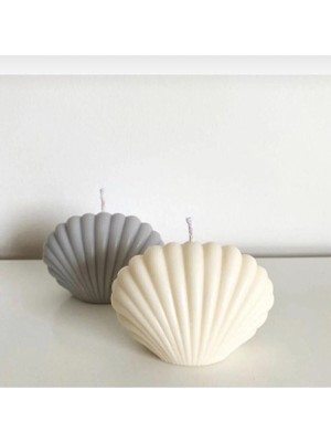 Bernami Dekoratif Pinterest 2li Istiridye Mum Seti Kokulu