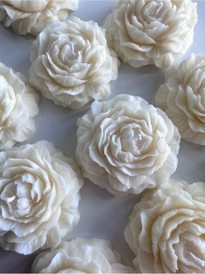 Bernami Dekoratif Pinterest Rchome Kokulu 3' Lü Şakayık Mum