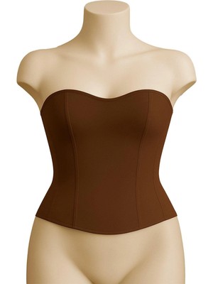 Liyuza Kahve Mı Emay 9155 Terletici Büstiyer