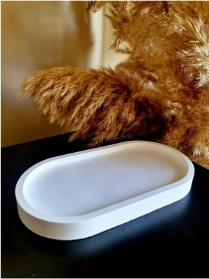 Bernami Nikah Pinterest Sunum Tepsisi & Organizer - Dekoratif Obje & Takı Organizer & Sunumluk & Mumluk / Beyaz