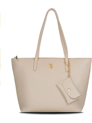 U.S. Polo Assn. Bej Kadın Omuz Çantası US26196