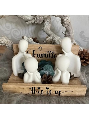 Bernami Dekoratif Pinterest Dekoratif 4'lü Aile
