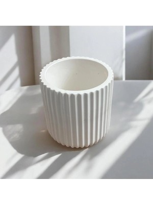 Bernami Dekoratif Pinterest Tırtıklı Dar Dekoratif Tabak Kalemlik