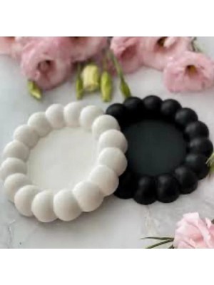 Bernami Nikah Pinterest Bubble 2’li Dekoratif Beton Tabak Takı Tabağı Bardak Altlığı