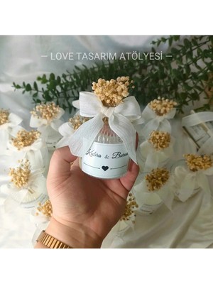 Bernami Dekoratif Pinterest 10 Adet Kutulu Mika Şekerlik Mum Söz, Nişan, Nikah, Mevlüt, Doğum Günü, Dekoratif Hediyelik