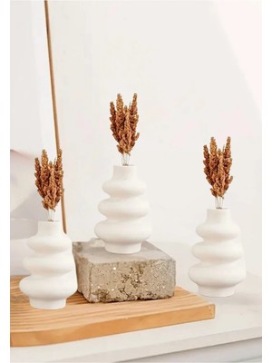 Bernami Şamdan Pinterest 3lü Iskandinav Tarzı Bohem Vazo Hediyelik Pampas Vazosu Set Vazo Biblo Eşya