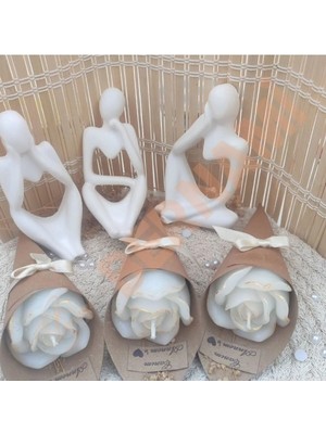 Bernami Şamdan Pinterest Kişiye Özel Düğün|nişan|söz Hediyelik Gül Buket - 15 Adet