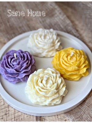 Bernami Biblo Pinterest Şakayık Mum Renkli Mum 4lü Set Mum Kokulu Mum