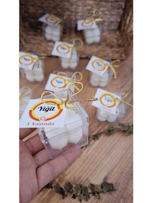 Bernami Şamdan Pinterest Mika Kutulu Bubble Mum 5 Adet , Bebek, Doğumgünü, Biblo ,nişan, Biblo ,babyshower