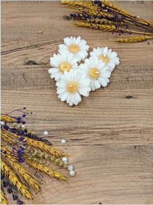 Bernami Şamdan Pinterest Altın Yaldızlı Papatya Düğün|nişan|söz|doğum Günü|kına|sünnet| Hediyelik - 10 Adet