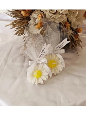 Bernami Nikah Pinterest Söz, Nişan, Düğün, Mevlüt, Doğum Günü, Nikah Şekeri Hediyelik Hatıra Papatya Mum 10 Adet