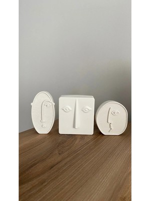 Bernami Şamdan Pinterest Üçlü Bohem Alçı Biblo Figür Obje