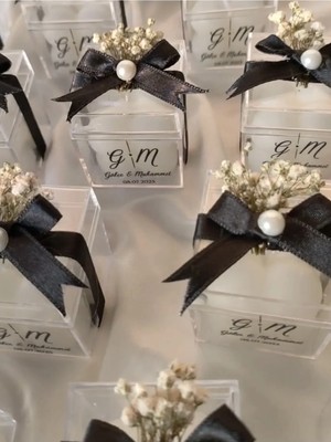 Bernami Dekoratif Pinterest Söz, Dekoratif , Doğum, Doğum Günü, Mika Kutu Süslemeli Mum - 15 Adet