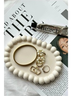 Bernami Nikah Pinterest 1 Adet Dekoratif Sunumluk Bubble Tepsi Takı Organizeri