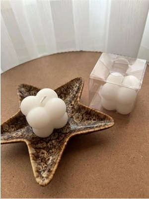 Bernami Düğün Pinterest Dekoratif Bubble Mini Mum Düğün Nişan Mevlüt Süsü 10 Adet