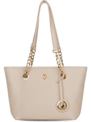 U.S. Polo Assn. Bej Kadın Omuz Çantası US26180