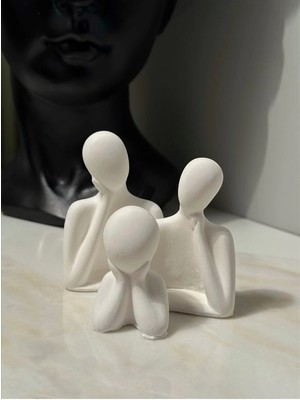 Bernami Dekoratif Pinterest Dekoratif Bir Çocuklu Aile Obje Biblo Heykel Beton Bautinqstoretbirçocuk