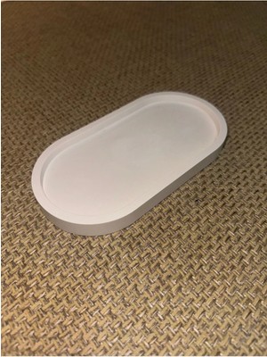 Bernami Dekoratif Pinterest Oval Sunumluk, Altlık, Sunum Tabağı