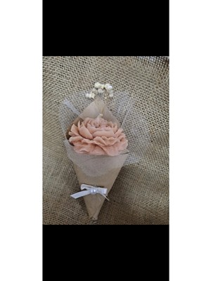 Bernami Dekoratif Pinterest 20 Adet Süslemeli Şakayık Buket Mum, Şekeri, Doğum, Sünnet, Dekoratif Nişan Söz, Kına, Doğum Günü