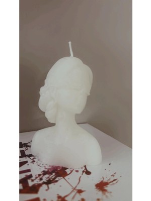 Bernami Dekoratif Pinterest Hediyelik Kokulu Maskeli Kız Mum