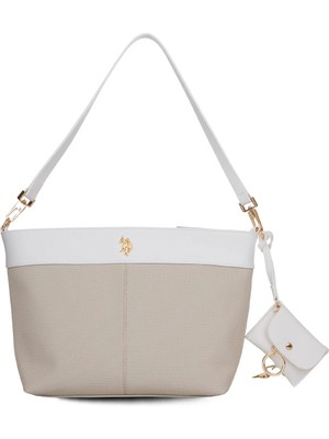 U.S. Polo Assn. Tas-Beyaz Kadın Omuz Çantası US26277