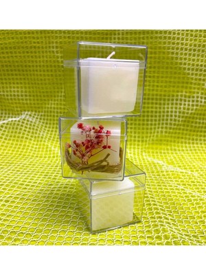 Bernami Şamdan Pinterest 25'li Mika Kap Küp Soya Wax Mum Biblo Nişan Biblo Sünnet Biblo Yeni Doğan Hediyelik