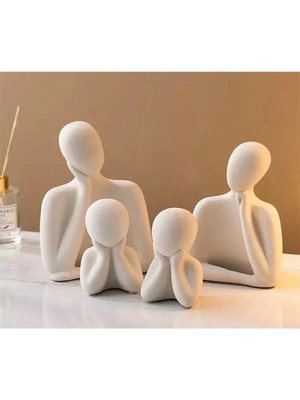 Bernami Şamdan Pinterest Biblo Iki Çocuklu Aile Obje Biblo Heykel Beton Iki Çocuklu Aile