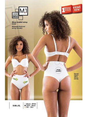 Macgon Hamile Ten Masaj Özellikli Dikişsiz String Lohusa Korse