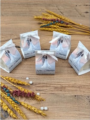 Bernami Nikah Pinterest Süslemeli Kart Bubble Mum, Nikah Şekeri, Doğum, Sünnet, Nikah Nişan Söz, Kına, Doğum Günü - 5 Adet