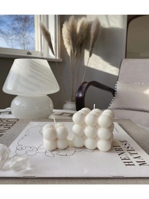 Bernami Nikah Pinterest Beyaz Renk Kokulu Mini Bubble ve Bubble Mum