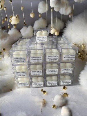 Bernami Dekoratif Pinterest 20 Adet Mika Kutuda Bubble Mum Etiketli Söz Nişan Dekoratif Sünnet Doğum Günü Hediyelik